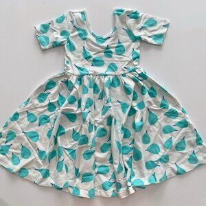 Alice And Ames short sleeve ballet dress in Perfect Pear 7 Years